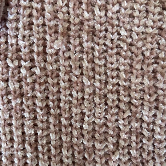 SO Women's Pink Knit Hooded Sweater - Picture 5 of 5